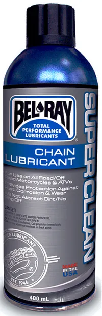 Spray de lubrifiat lantul Bel-Ray SUPERCLEAN CHAIN LUBRICANT (spray 400ml) 400ml