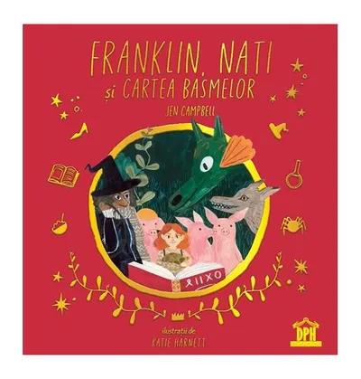 Franklin, Nati și cartea basmelor - Hardcover - Jen Campbell