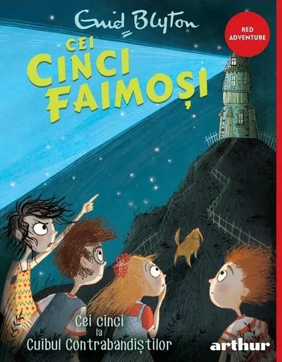 Cei cinci la Cuibul Contrabandiștilor (Vol. 4) - Hardcover - Enid Blyton