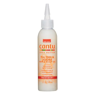Ulei hidratant pentru par si scalp Tea Tree & Jojoba, 180ml, Cantu