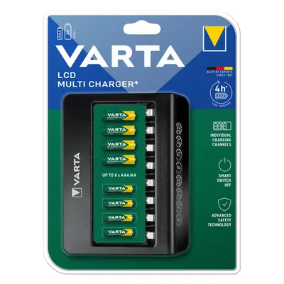 Incarcator acumulatori AA AAA Ni-Mh, 8 canale , 57681 Varta