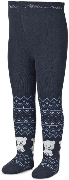 Dres termic pentru copii Sterntaler - Cu urși, 62 cm, 4-5 luni, albastru