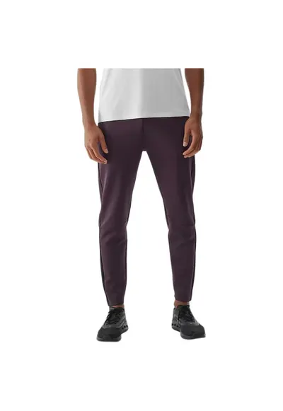 Pantaloni de trening pentru barbati 4FWAW24TFTRM683 - poliester/elastan - mov