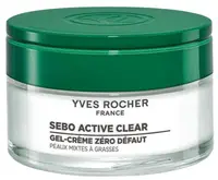 Yves Rocher Sebo Active, gel-cremă matifiantă pentru față Zero Default, 50 ml