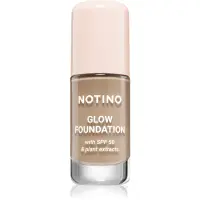 Notino Glow Foundation With SPF 50 & Plant Extracts make-up pentru luminozitate SPF 50 03 Light Warm 30 ml