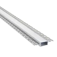 Profile banda led, Rigel Plaster-in Wide 2m Aluminium Profile/Extrusion Silver