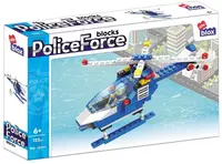 Constructor Alleblox Police Force - Elicopter de poliție, 122 piese