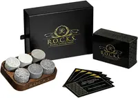 Set de whisky R.O.C.K.S. - Trivia Qiuz Gift Set