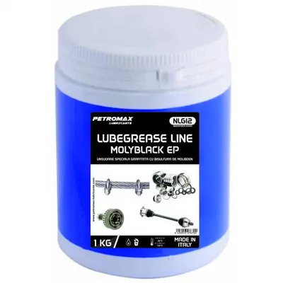 Unsoare NLGI 2 Petromax Lubgrease MOLYBLACK EP 1KG