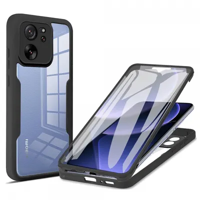 Husa pentru Xiaomi 13T Pro / 13T, Techsuit, ColorVerse 360, Neagra