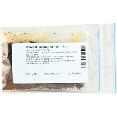 Colorant pentru Lumanari Apricot 10g