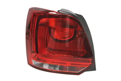 Stop tripla lampa spate stanga potrivit VW POLO HATCHBACK 2009-2014 - (Semnalizator alb, culoare sticla: rosu)