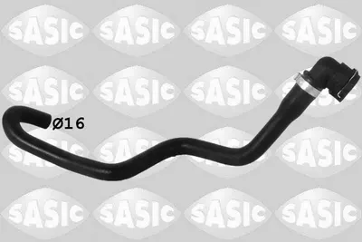 Furtun radiator (16mm) potrivit OPEL SIGNUM, VECTRA C, VECTRA C GTS 1.9D 04.04-01.09