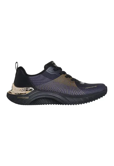 Pantofi sport din material textil cu garnituri cu aspect metalizat Snoop Ace-Cyber Walker - Albastru ultramarin/Caramel
