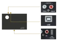 Amplificator auto Rainbow EL-PA200 DSP, 4 canale, 200 W