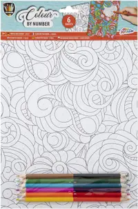 Set de pictură cu numere Grafix - Mandala