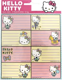 Etichete școlare GIM Hello Kitty - 16 buc.