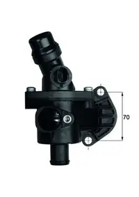 Termostat lichid racire (109 C, in carcasa) potrivit AUDI A3; SEAT ALTEA, LEON, TOLEDO III; SKODA OCTAVIA II; VW GOLF PLUS V, GOLF V, JETTA III, PASSAT B6, TOURAN 2.0 05.03-11.10