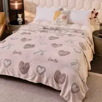 Patura Pufoasa CoCoLiNo, Jojo Home, 200x230cm, Bej, inimioare