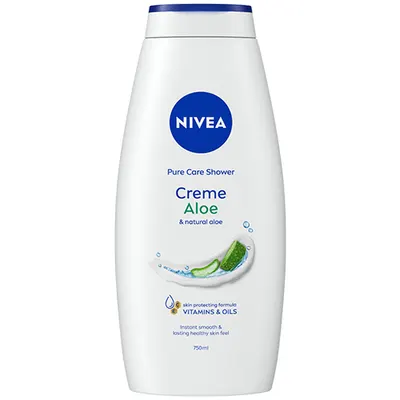 Gel de dus Crema Aloe, 750ml, Nivea