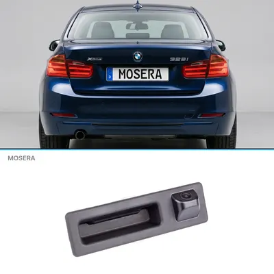 Cameră marșarier BMW Seria 3 Sedan 2011-2017 în mâner AHD 1080P NTSC MOSERA
