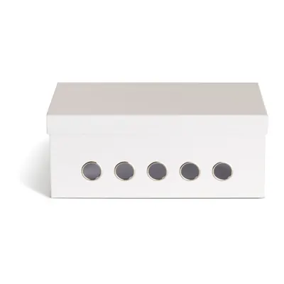 Organizator alb pentru cabluri din carton Cordy Paper Laminate – Bigso