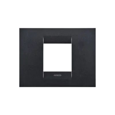 Ornament Geo - in Varnished Technopolymer- 2 Module- Slate - Chorus