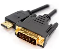 Cablu VCom - CG481G, DVI/HDMI, 1.5m, negru