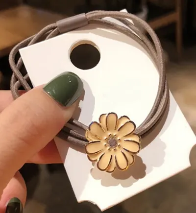Elastic de Par cu Accesoriu Floare