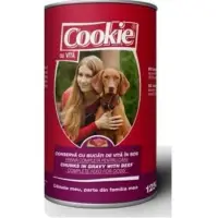 Hrana Umeda Caini Cookie , Vita in Sos 1250g
