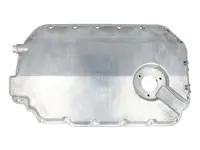 Baie ulei (cu locas pentru senzor, aluminiu) potrivit AUDI A4 B6, A4 B7, A6 C5, A8 D2, ALLROAD C5; SKODA SUPERB I; VW P 1997-2008 - (cu locas pentru