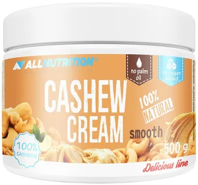 Cremă de caju, fină, 500 g, AllNutrition