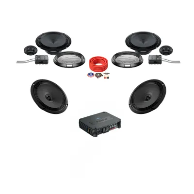 Pachet difuzoare auto cu amplificator Toyota Corolla E21 facelift 2023 - prezent Audison Prima 520 W