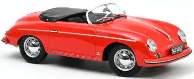 Model de colecție NOREV Modern: Mașini - Porsche 356 Speedster (1954) (Red)