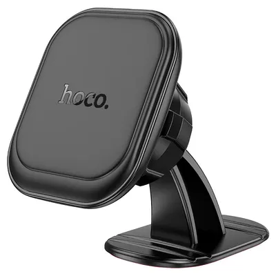 Suport Auto Hoco H30, Fixare Magnetica Telefon, Prindere pe Bord, Universal, Negru Engros