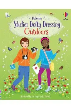 Sticker Dolly Dressing Outdoors