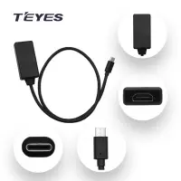 Teyes Cablu Adaptor Type-C la HDMI, pentru Navigatii Teyes cu Iesire Video Digitala