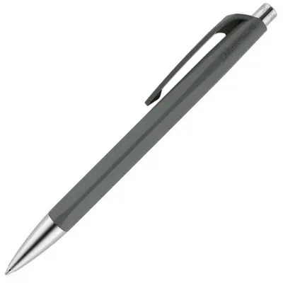 Pix Caran d'Ache 888 Infinite Gray – albastru, 0.7 mm