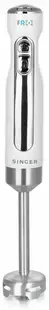 Blender de mână Singer - FREE HB-2200, 100W, 1 treaptă, alb/inox