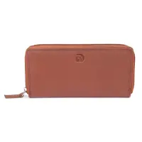 Portofel dama, Naia PT1354, piele naturala, Maro