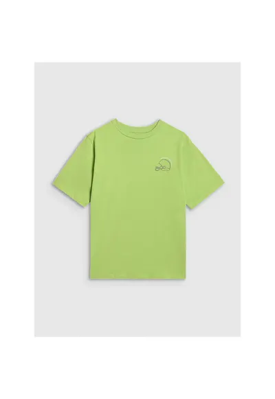 Tricou Oversize Baieti 100% Bumbac - 867945 - Verde