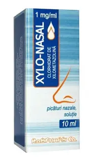 Xylo-nasal picaturi nazale, solutie, 1mg/ml, Rompharm | 10 ml