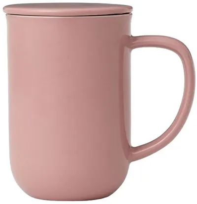 Ceașcă de ceai cu strecurătoare Viva Scandinavia - Minima Stone Rose, 500 ml