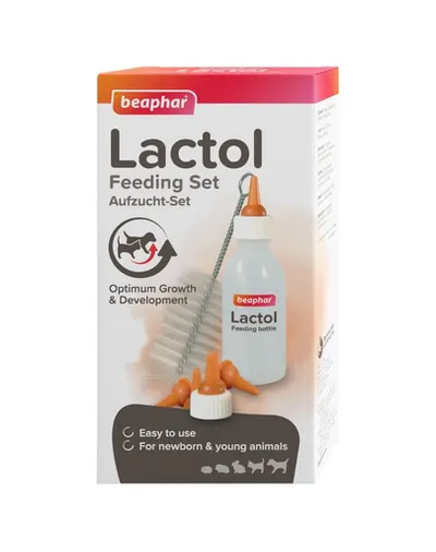 Set hrănire pui nou-născuți animale Beaphar Lactol