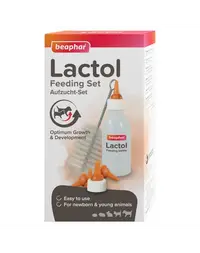 Set hrănire pui nou-născuți animale Beaphar Lactol