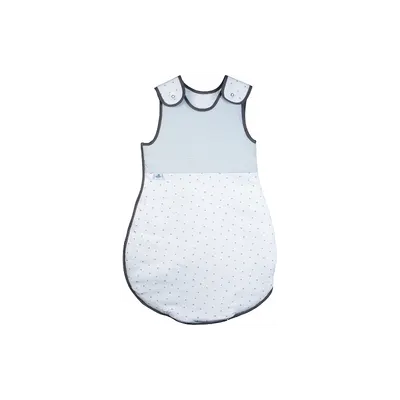 Sac de dormit de vara - 6-24 luni, albastru cu buline