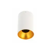 Spot - Ceiling fixture TENSA,alum.,96×140,IP20,GU10,round,white