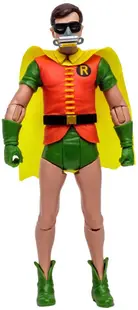 Figurină de acțiune McFarlane DC Comics: Batman - Robin cu mască de oxigen (DC Retro), 15 cm