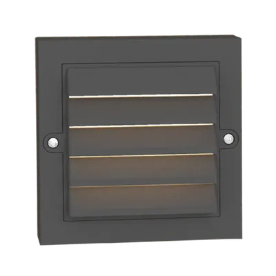 Spot Led de Fatada Grf304 Led 6w 4000k Ip65 Negru