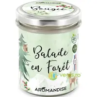 Lumanare Parfumata Naturala Plimbare prin Padure Bio 150g